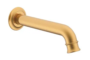 Eternal Mini Wall Spout Brushed Brass by ADP, a Bathroom Taps & Mixers for sale on Style Sourcebook