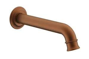 Eternal Mini Wall Spout Brushed Copper by ADP, a Bathroom Taps & Mixers for sale on Style Sourcebook