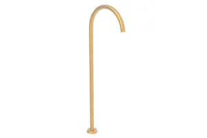 Eternal Floor Bath Spout Brushed Brass by ADP, a Bathroom Taps & Mixers for sale on Style Sourcebook