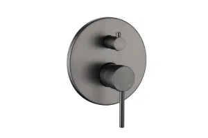 Bloom Diverter Mixer Brushed Gunmetal by ADP, a Bathroom Taps & Mixers for sale on Style Sourcebook