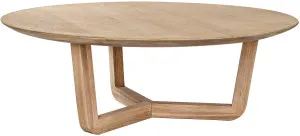 Theodore Round Coffee Table in Natural Oak by Tallira Furniture, a Coffee Table for sale on Style Sourcebook