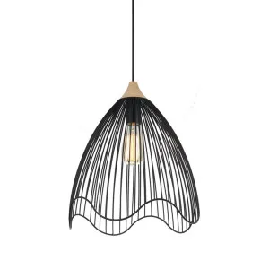 CLA Modern Cage Bell Pendant Light Black Spiaggia by Compact Lamps Australia, a Pendant Lighting for sale on Style Sourcebook