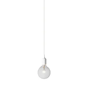 Pen Silicone Pendant E27 Cord Set White by Compact Lamps Australia, a Lighting for sale on Style Sourcebook