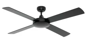 Caprice 52" 1300mm Ceiling Fan Black by Mercator, a Ceiling Fans for sale on Style Sourcebook