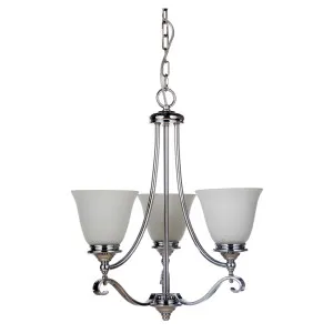 Lode Dallas Chrome Chain Pendant Light 3 Light by Lode International, a Pendant Lighting for sale on Style Sourcebook