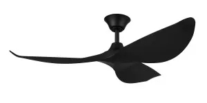 Eglo Cabarita 50" (1270mm) DC Indoor/Outdoor Ceiling Fan With Remote Control Matte Black by Eglo, a Ceiling Fans for sale on Style Sourcebook