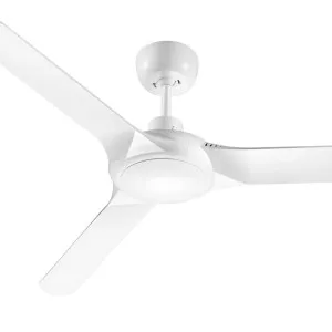 Spyda 3 Blade 56" Indoor/Outdoor Designer Ceiling Fan White by Ventair, a Ceiling Fans for sale on Style Sourcebook