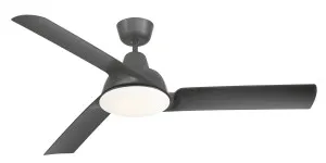 Mercator 52" Airventure Indoor/Outdoor Ceiling Fan With 20W CCT LED Light Black by Mercator, a Ceiling Fans for sale on Style Sourcebook