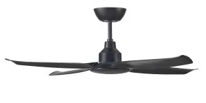 Ventair Skyfan 48" (1200mm) 4 Blade DC Ceiling Fan and Remote Black by Ventair, a Ceiling Fans for sale on Style Sourcebook