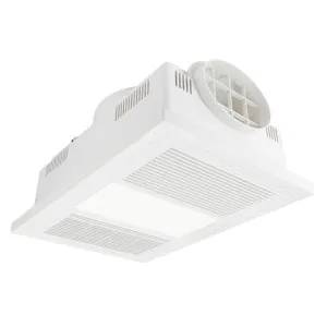 Brilliant Solace XL 4 in 1 Bathroom Heat, Cool, Exhaust Fan and LED Light White by Brilliant, a Exhaust Fans for sale on Style Sourcebook