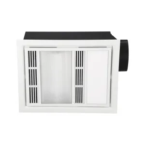 Mercator Domini 3 in 1 Exhaust Fan With 13W CCT LED Light And Heat White by Mercator, a Exhaust Fans for sale on Style Sourcebook