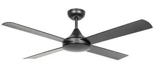 Eglo Stradbroke 52" DC ABS Indoor/Outdoor Ceiling Fan Black by Eglo, a Ceiling Fans for sale on Style Sourcebook