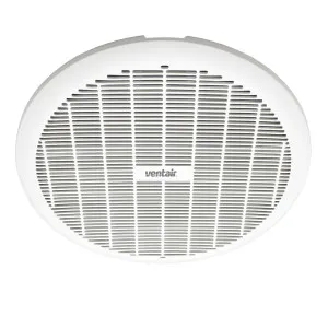 Ventair White Gyro Round Exhaust Fan Small by Ventair, a Exhaust Fans for sale on Style Sourcebook