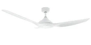 Vencha Raven 46" DC Ceiling Fan White by Vencha, a Ceiling Fans for sale on Style Sourcebook