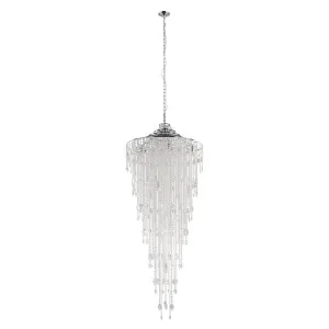 Eglo Beires Crystal Chandelier (E14) Large by Eglo, a Chandeliers for sale on Style Sourcebook