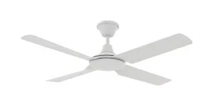 Domus Fresco 52" Coastal Indoor/Outdoor Ceiling Fan with Remote (IP66) White by Domus, a Ceiling Fans for sale on Style Sourcebook