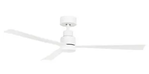 Brilliant Joli 52" 3 Blade DC Ceiling Fan with LED Light and Remote White by Brilliant, a Ceiling Fans for sale on Style Sourcebook