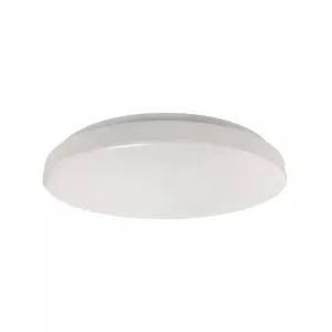 White Martec Orbit Tricolour LED Oyster Light IP20 12W by Martec, a LED Lighting for sale on Style Sourcebook