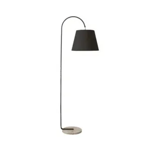 Mayfield Silas Marble Floor Lamp (E27) Black by Mayfield, a Floor Lamps for sale on Style Sourcebook