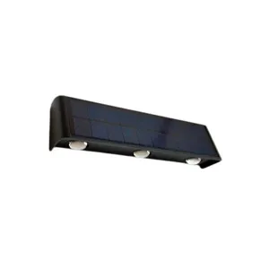 Solar Lighting Direct Up/Down LED Solar Wall Light Black by Solar Lighting Direct, a Wall Lighting for sale on Style Sourcebook