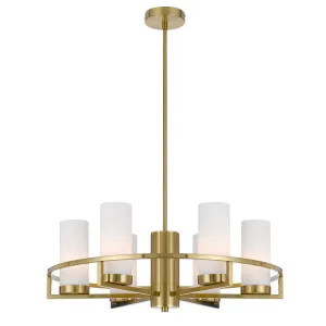 Telbix Brass Eamon Round Pendant Light (E14) 6 Light by Telbix, a Pendant Lighting for sale on Style Sourcebook