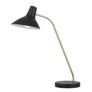 Telbix Farbon Table Lamp (E27) Black by Telbix, a Table & Bedside Lamps for sale on Style Sourcebook