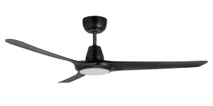 Ventair Spyda EC 56" (1400mm) Ceiling Fan with 20W LED Light Black by Ventair, a Ceiling Fans for sale on Style Sourcebook