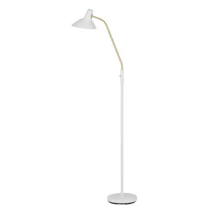 Telbix Farbon Floor Lamp (E27) White by Telbix, a Floor Lamps for sale on Style Sourcebook