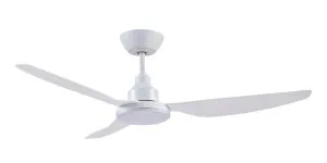 Ventair Glacier 48" DC Indoor/Outdoor Ceiling Fan with 20W LED CCT Light and Remote White by Ventair, a Ceiling Fans for sale on Style Sourcebook