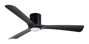 Martec Fresno 52" DC Ceiling Fan with 16W CCT Light and Remote Black by Martec, a Ceiling Fans for sale on Style Sourcebook