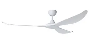 Eglo Kurrawa 72" DC IP55 Ceiling Fan with Remote White by Eglo, a Ceiling Fans for sale on Style Sourcebook