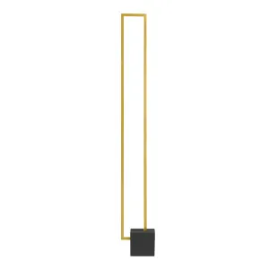 Telbix Modric 24W LED Floor Lamp Gold by Telbix, a Floor Lamps for sale on Style Sourcebook