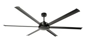 Brilliant Colossus 84" DC Ceiling Fan with Remote Matt Black by Brilliant, a Ceiling Fans for sale on Style Sourcebook