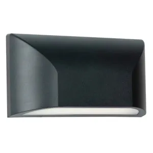 Telbix Bloc 5W Exterior LED CCT Wall Light IP65 Black by Telbix, a Outdoor Lighting for sale on Style Sourcebook