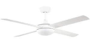 Fanco 52" Smart Eco Silent Deluxe DC Ceiling Fan With 18W CCT LED Light & Remote White by Fanco, a Ceiling Fans for sale on Style Sourcebook