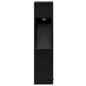 Havit Fedor Aluminium Black Square Bollard Light 24V Small by Havit, a Outdoor Lighting for sale on Style Sourcebook