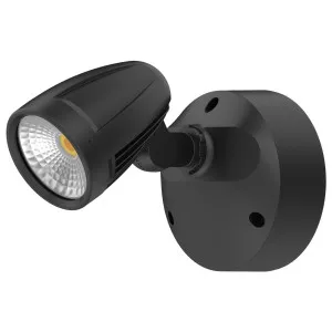 Domus Muro Max 16W LED Tri Colour Single Spotlight No Sensor Black by Domus, a Spotlights for sale on Style Sourcebook