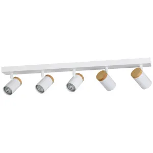 Eglo Cartagena 5 Light Spot Bar Light White by Eglo, a Spotlights for sale on Style Sourcebook