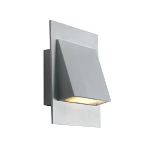 Telbix Brea Square Warm White LED Stair Light Aluminium by Telbix, a Outdoor Lighting for sale on Style Sourcebook