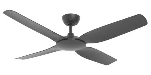 Martec Smart Viper 52" DC 4 Bladed Ceiling Fan With Remote Black by Martec, a Ceiling Fans for sale on Style Sourcebook