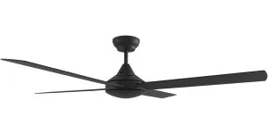 Calibo Heron 48" (1220mm) Indoor/Outdoor AC Ceiling Fan Black by Calibo, a Ceiling Fans for sale on Style Sourcebook