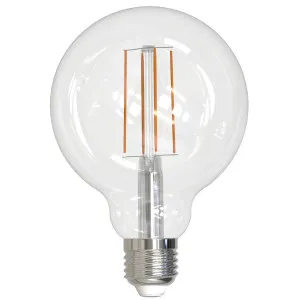 Eglo 7.5W E27 Dimmable LED G95 Sphere Clear Glass Globe Warm White by Eglo, a LED Lighting for sale on Style Sourcebook