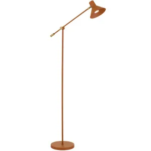 Telbix Olav Floor Lamp Orange by Telbix, a Floor Lamps for sale on Style Sourcebook