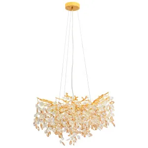 Telbix Molena 8 Light Pendant Light Gold by Telbix, a Chandeliers for sale on Style Sourcebook