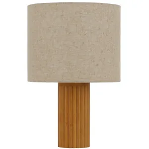 Telbix Jacona Table Lamp Pine by Telbix, a Table & Bedside Lamps for sale on Style Sourcebook