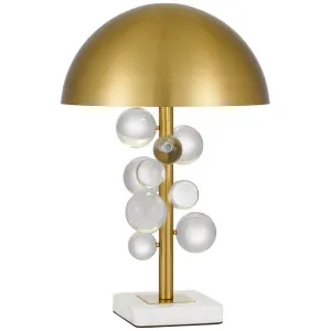 Telbix Narvik Table Lamp Antique Gold by Telbix, a Table & Bedside Lamps for sale on Style Sourcebook