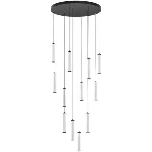 Calibo Charm 12 Light Cluster LED Pendant Light Black by Calibo, a Outdoor Lighting for sale on Style Sourcebook