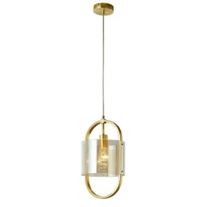 Vencha Dynamic Pendant (E27) Gold by Vencha, a Pendant Lighting for sale on Style Sourcebook