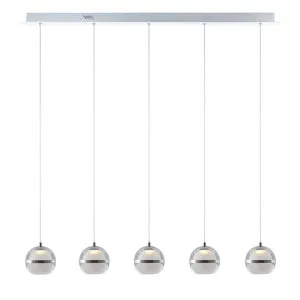 Warm White Vencha POD LED Pendant 5 Light Bar by Vencha, a Pendant Lighting for sale on Style Sourcebook