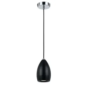 Tolosa 6W COB GU10 LED Metal Shade Pendant Light Black by Telbix, a Pendant Lighting for sale on Style Sourcebook